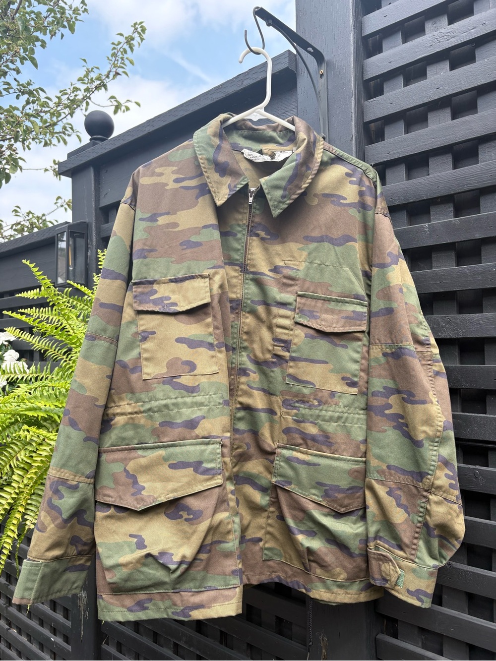 Men's Camo Field Jacket - Green Woodland